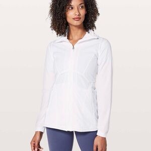 Lululemon Athletica White Utility Jacket